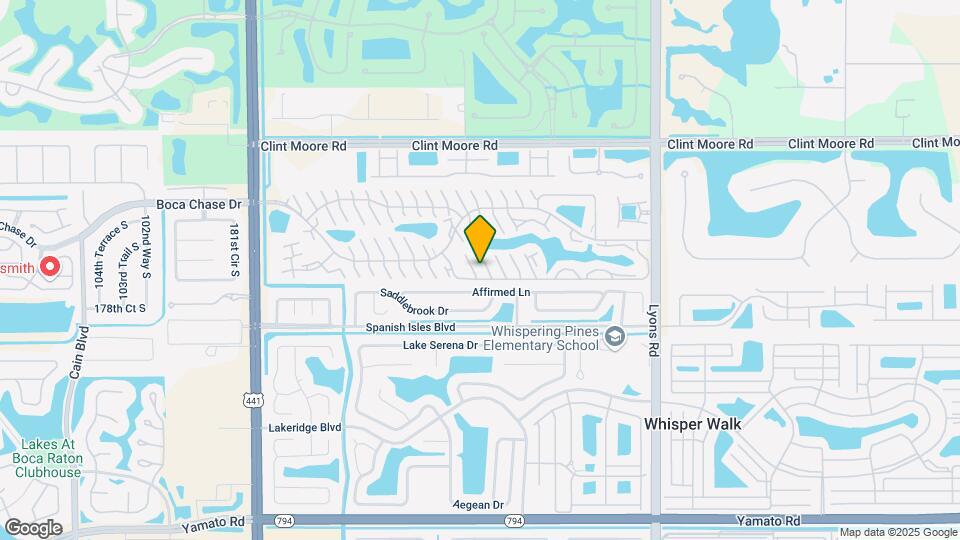 9441 Boca Gardens Cir S Mapa y Detalles de la Ubicación