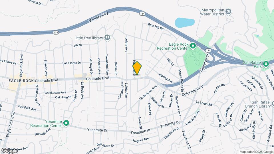 1463 Colorado Blvd Map and Location Details