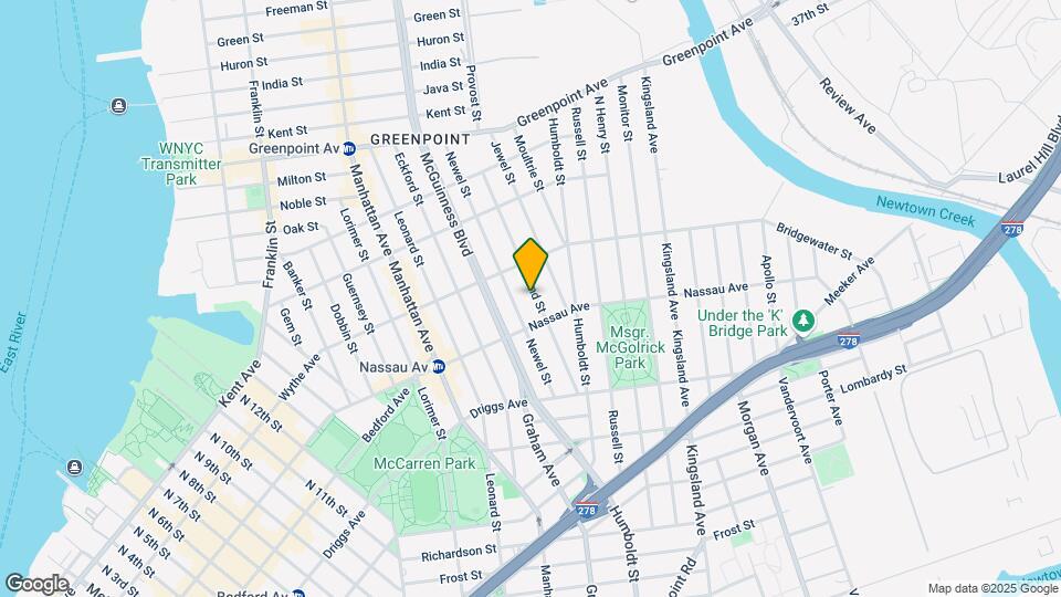 97 Diamond St Map and Location Details