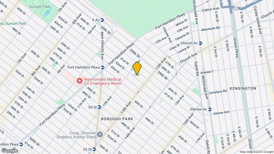 1229 42nd St Map and Location Details