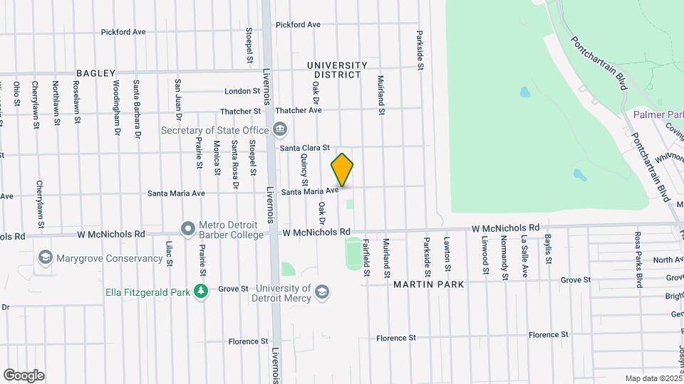 3455 Santa Maria St, Unit 1 Map and Location Details