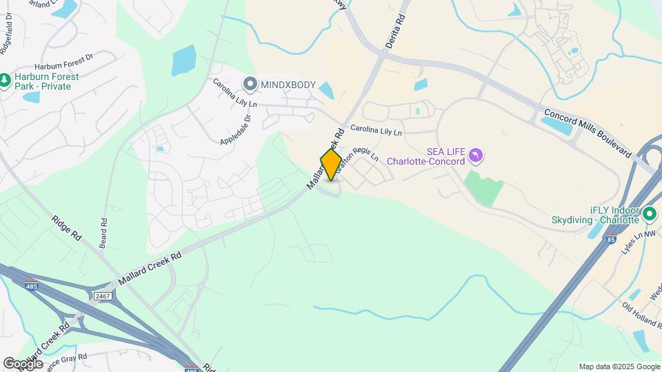 9015 Kings Grant Dr Map and Location Details