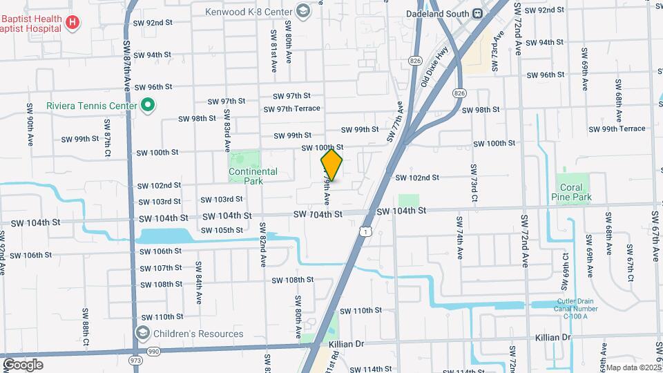 7871 SW 102nd Ln Map and Location Details