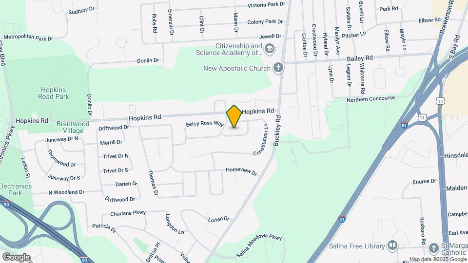 5086 Minuteman Ln Map and Location Details