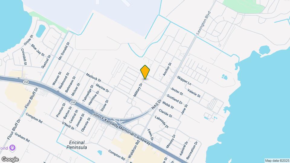 525 Military Dr Map and Location Details