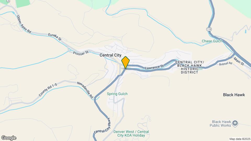 101 Gregory St Map and Location Details