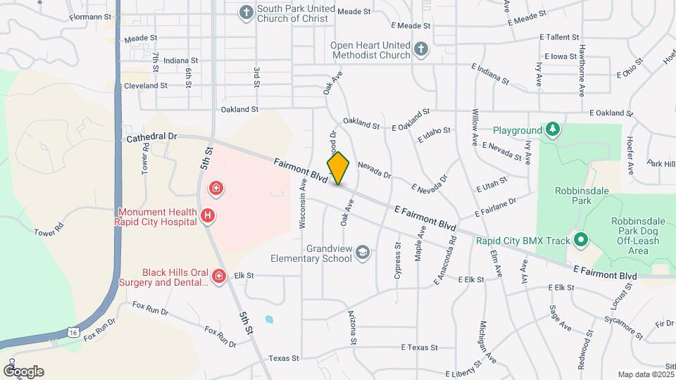 43 Fairmont Boulevard Map and Location Details