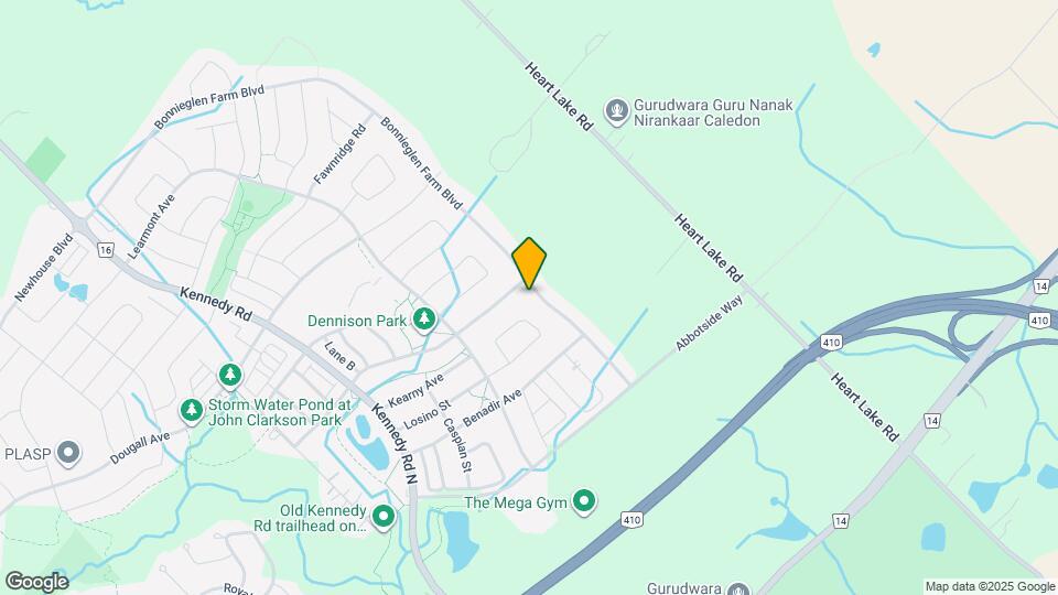 268 Bonnieglen Farm Blvd Map and Location Details