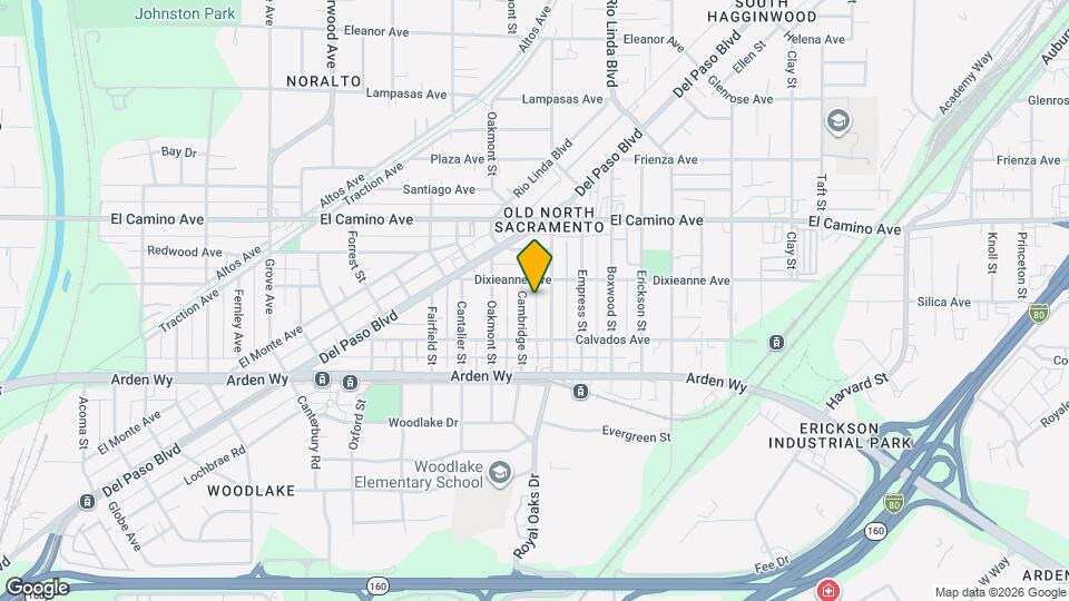 2384 Cambridge St Map and Location Details