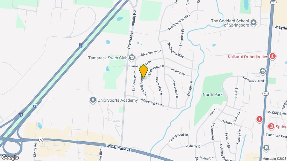 120 Bramble Bush Ln Map and Location Details