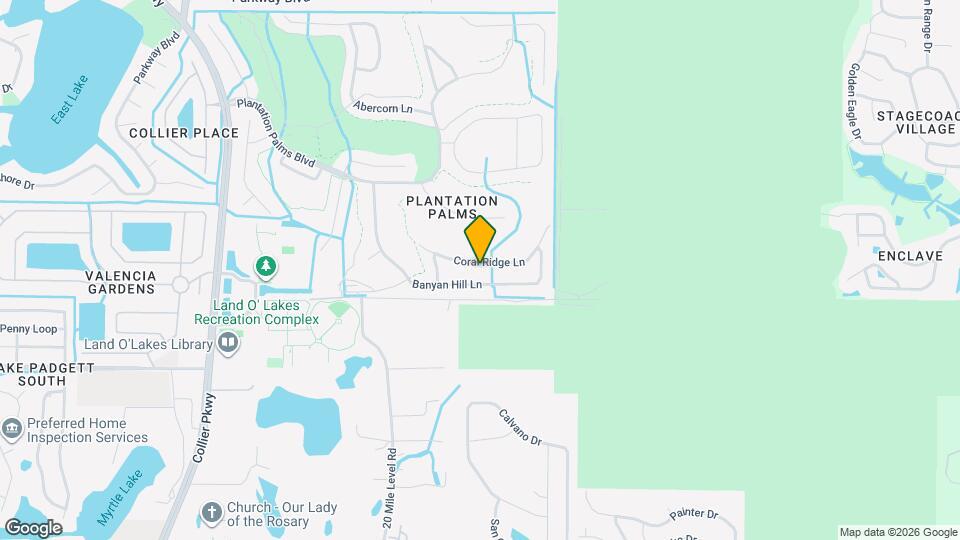 23802 Coral Ridge Ln Map and Location Details