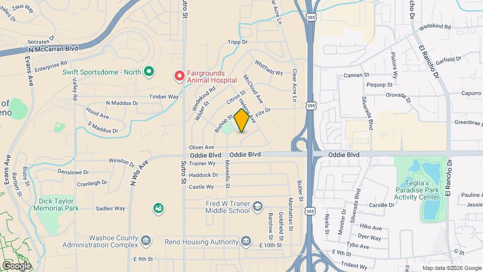 1835 Desna St Map and Location Details