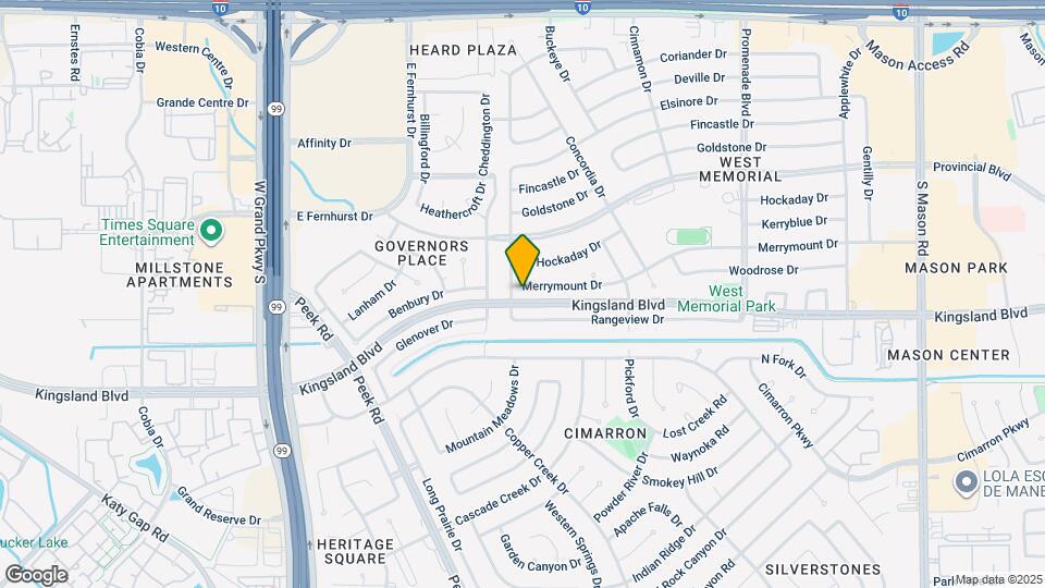 22831 Merrymount Dr Map and Location Details
