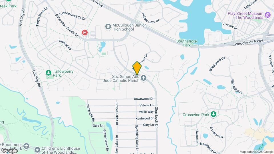 134 Willowwood Cir Map and Location Details
