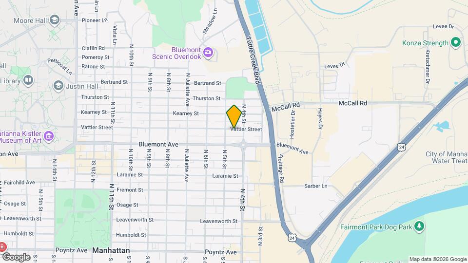 417 Vattier St Map and Location Details