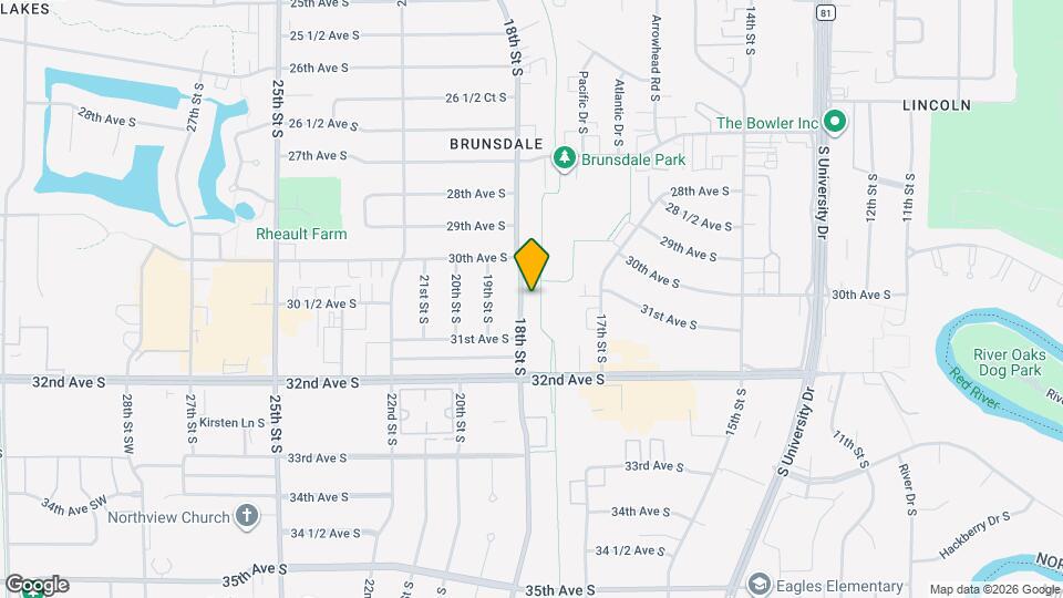 3028 18th St S Mapa y Detalles de la Ubicación