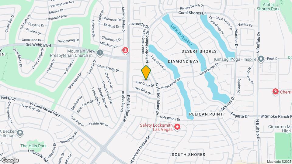 8412 Bay Crest Dr Map and Location Details