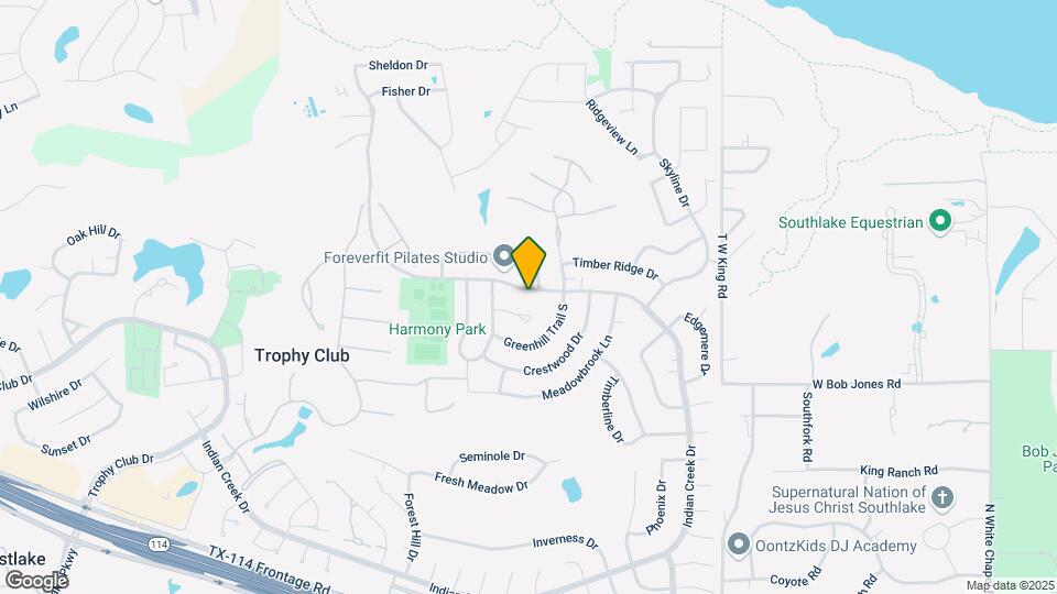 607 Indian Creek Dr Map and Location Details