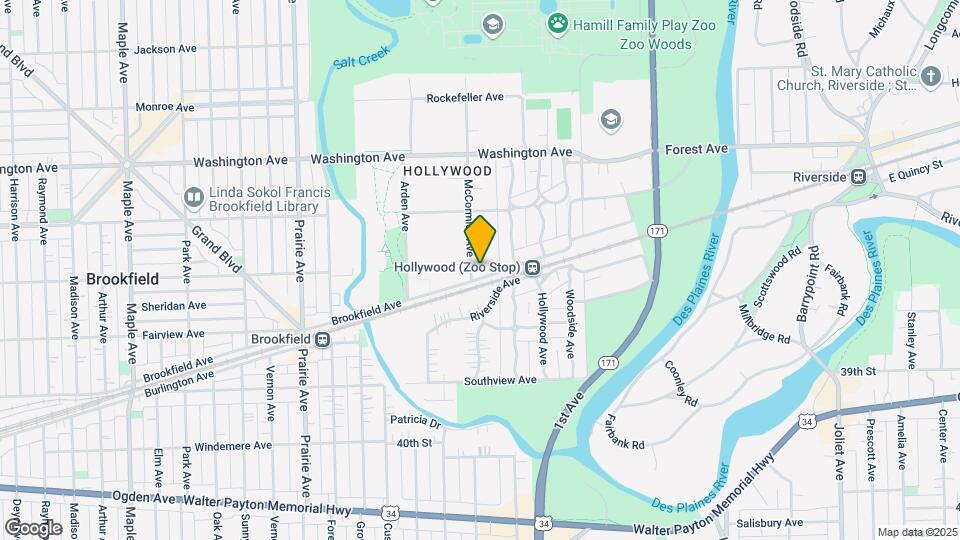 8544 Brookfield Ave Map and Location Details