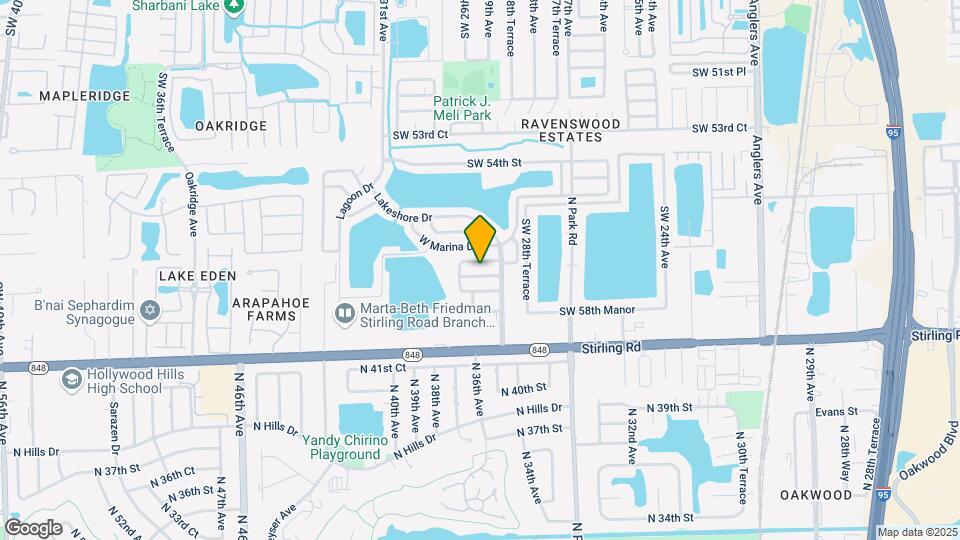 2875 SW 58th St Map and Location Details