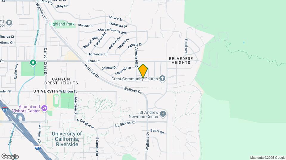 265 W Campus View Dr Map and Location Details