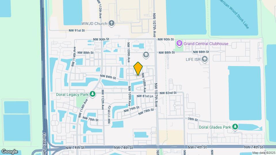 8415 NW 108th Pl Map and Location Details
