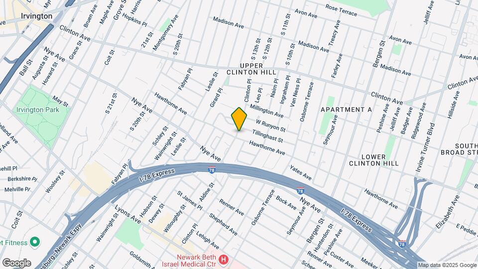 122 Clinton Pl Map and Location Details