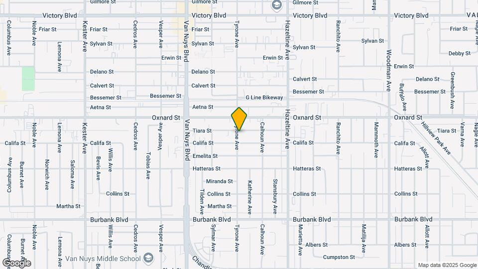 14256 Tiara St Map and Location Details