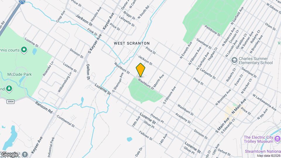 2032 Washburn St Map and Location Details