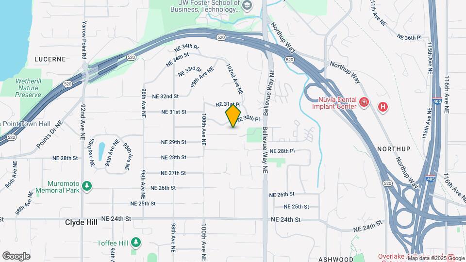 10058 NE 29th Pl Mapa y Detalles de la Ubicación