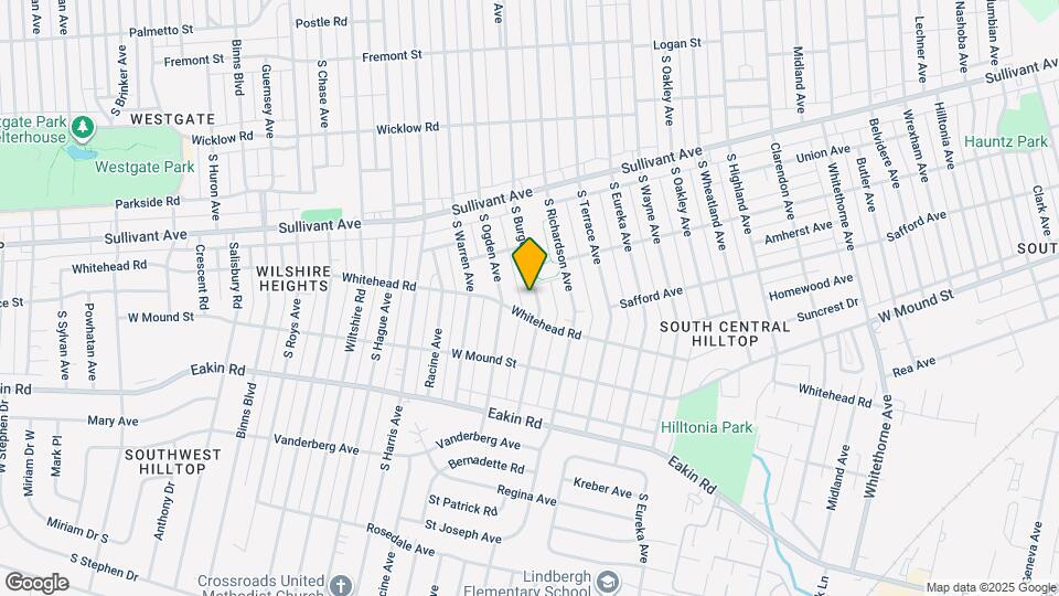 661 S Burgess Ave Map and Location Details