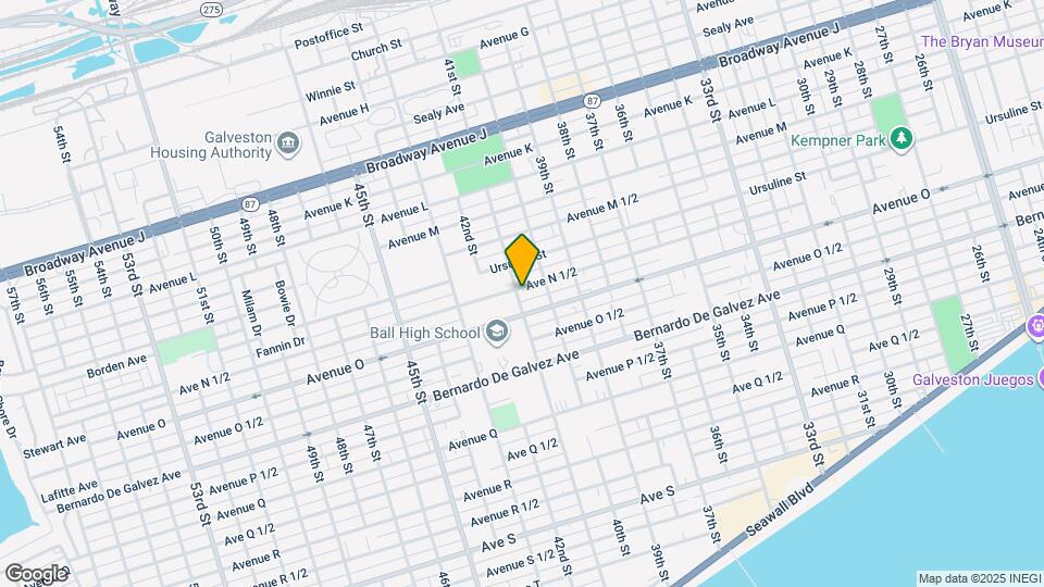 4027 Ursuline St Map and Location Details