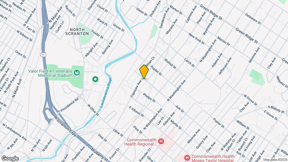 212 Ash St Mapa y Detalles de la Ubicación
