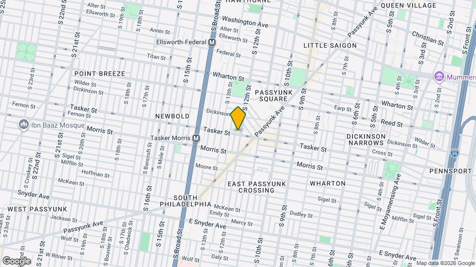 1548 S 12th St Map and Location Details