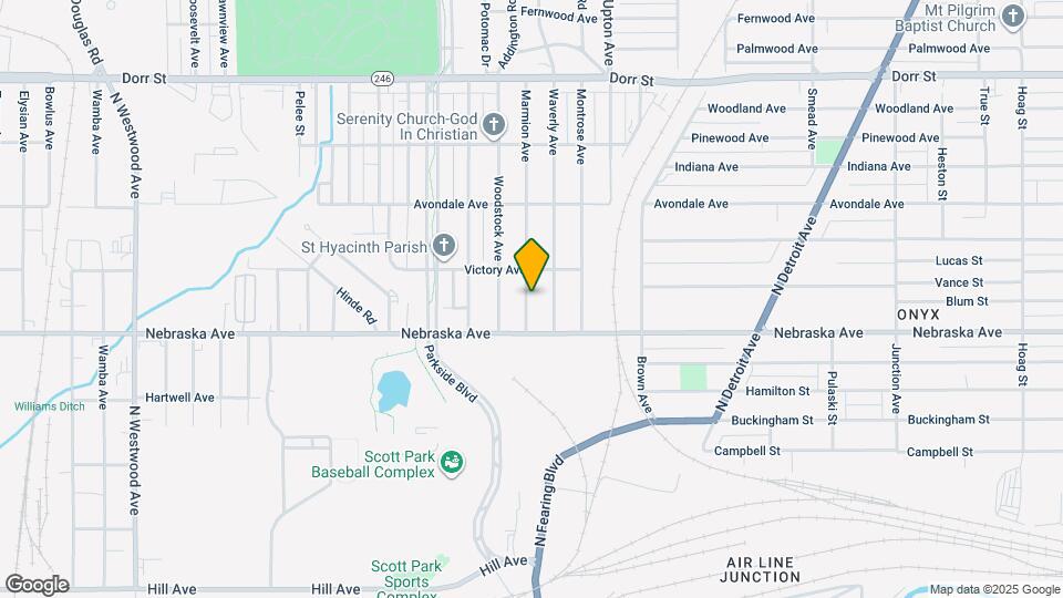 630 Marmion Ave Map and Location Details