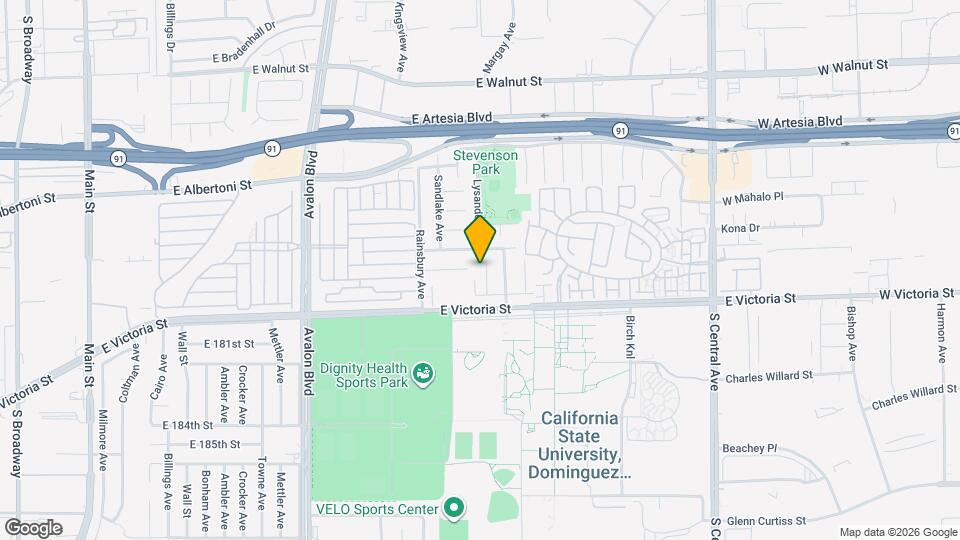 17815 Lysander Dr Mapa y Detalles de la Ubicación