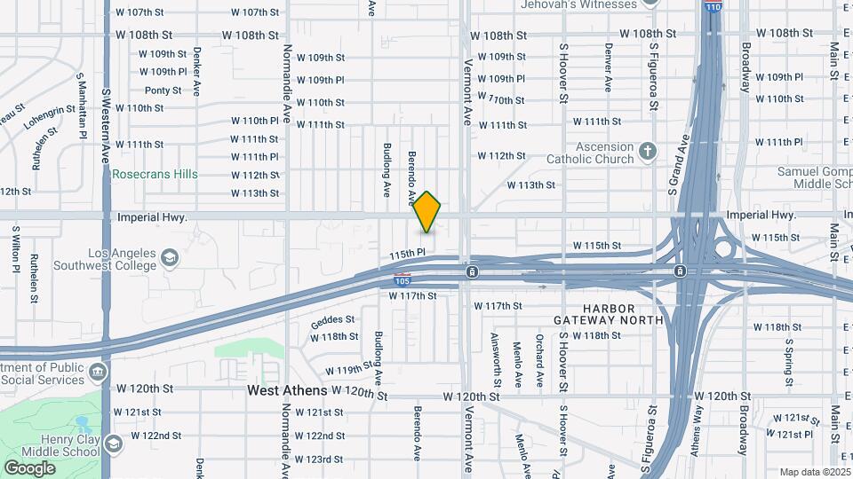 11435 S New Hampshire Ave Map and Location Details