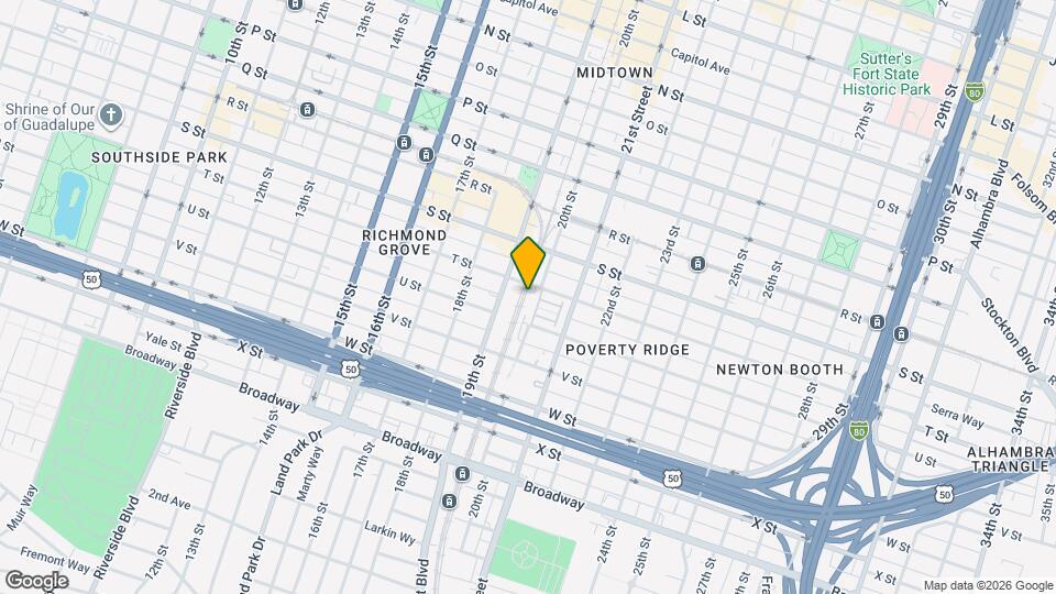 T20 Lofts Map and Location Details