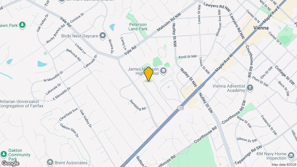 2440 Glengyle Dr Mapa y Detalles de la Ubicación