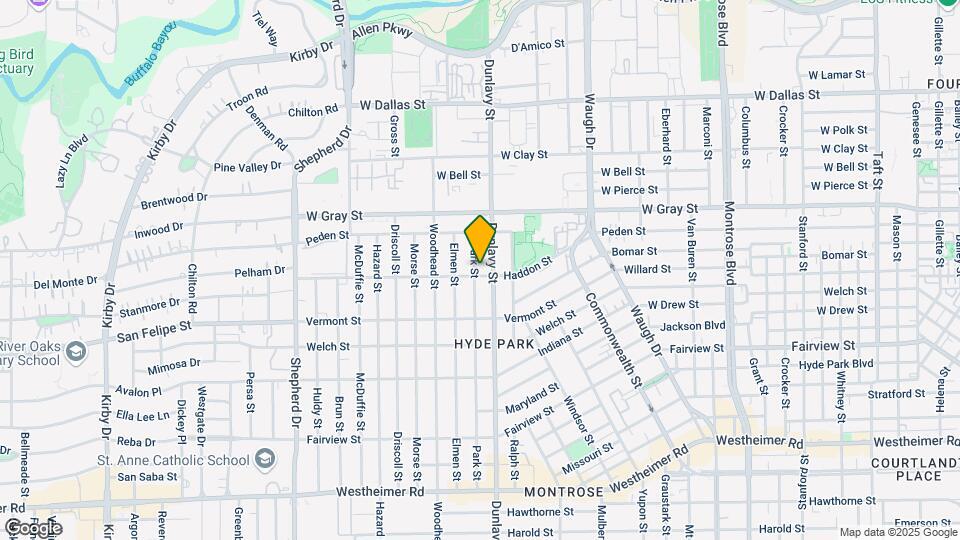 1643 Park St Map and Location Details