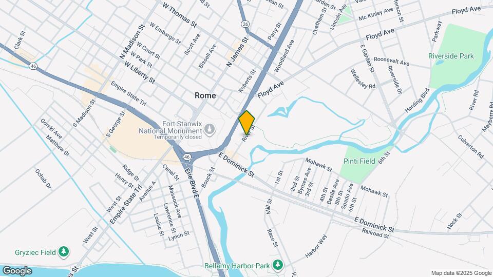 124 River St Map and Location Details