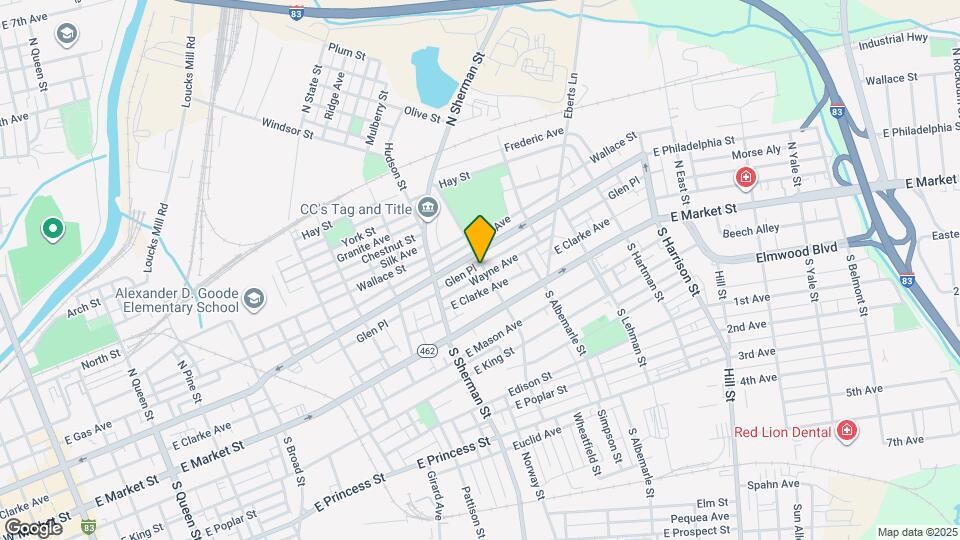 58 N Tremont St Map and Location Details