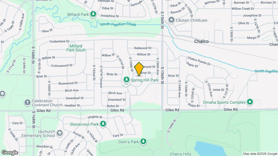 15828 Blackwalnut St Map and Location Details