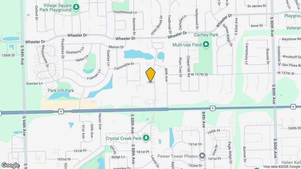 15802 Orlan Brook Dr, Unit 3A Mapa y Detalles de la Ubicación