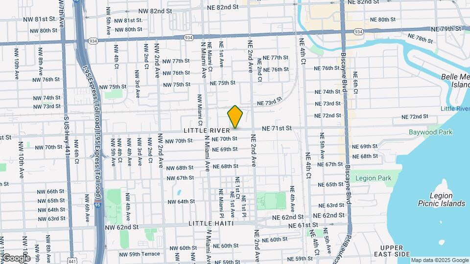 120 NE 71st St Map and Location Details