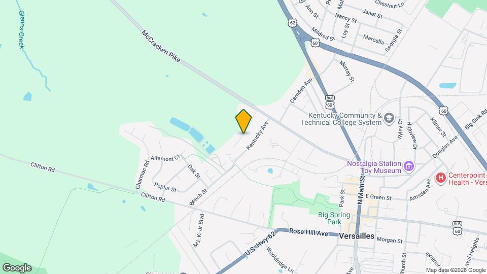 413 Elm Street Heights Map and Location Details