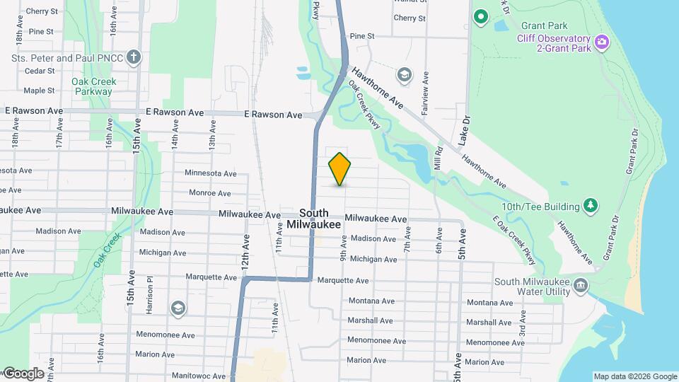 904 Monroe Ave, Unit 1/2 Mapa y Detalles de la Ubicación