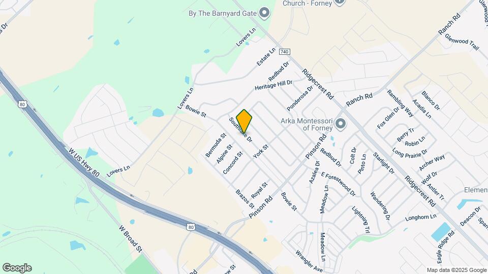 517 Southlake Dr Map and Location Details