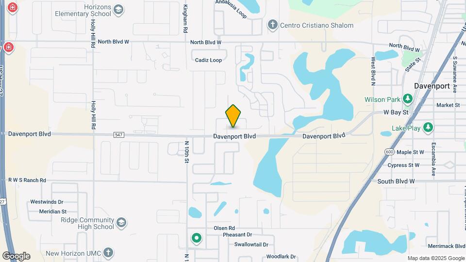 617 Lemon St W Map and Location Details