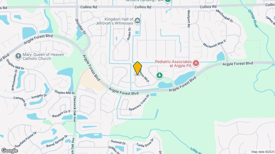 8379 Chason Rd W Map and Location Details